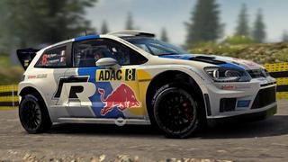 Volkswagen polo R WRC black rims mod